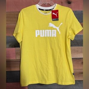 Puma Yellow T Shirt Women’s Size L
